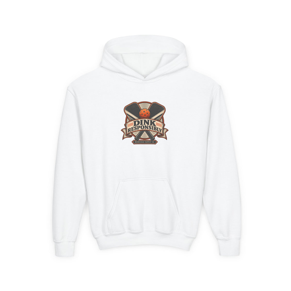 Dink Responsibly Youth Hoodie