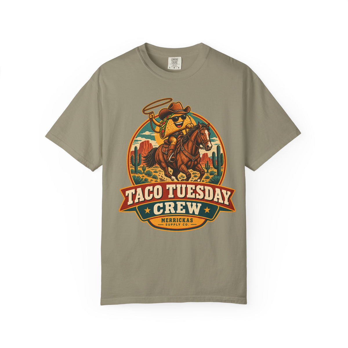 Taco Tuesday Crew Garment-Dyed Tee