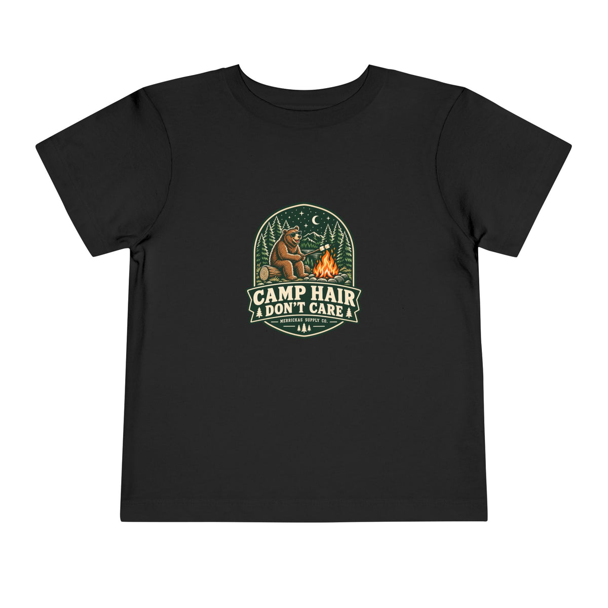Camp Hair Don't Care Toddler Tee