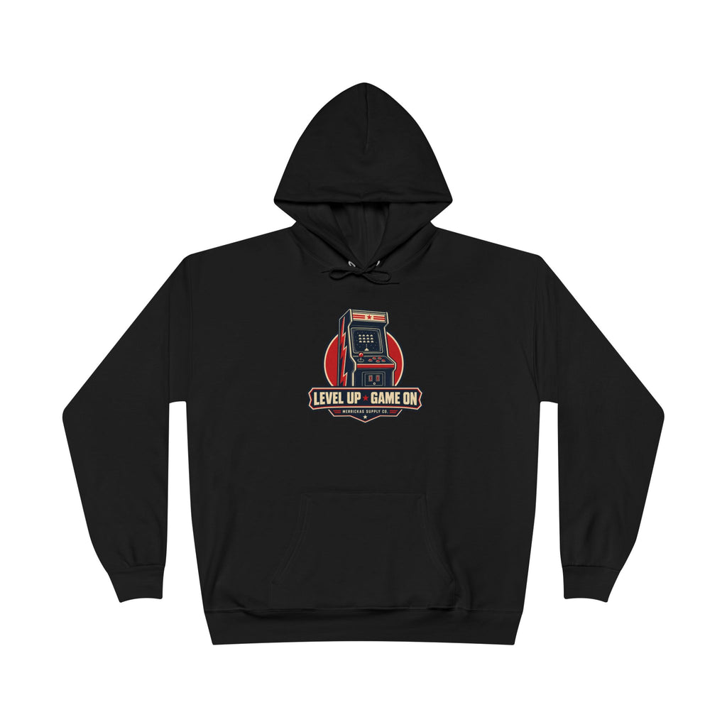 Level Up Game On Heavyweight Hoodie
