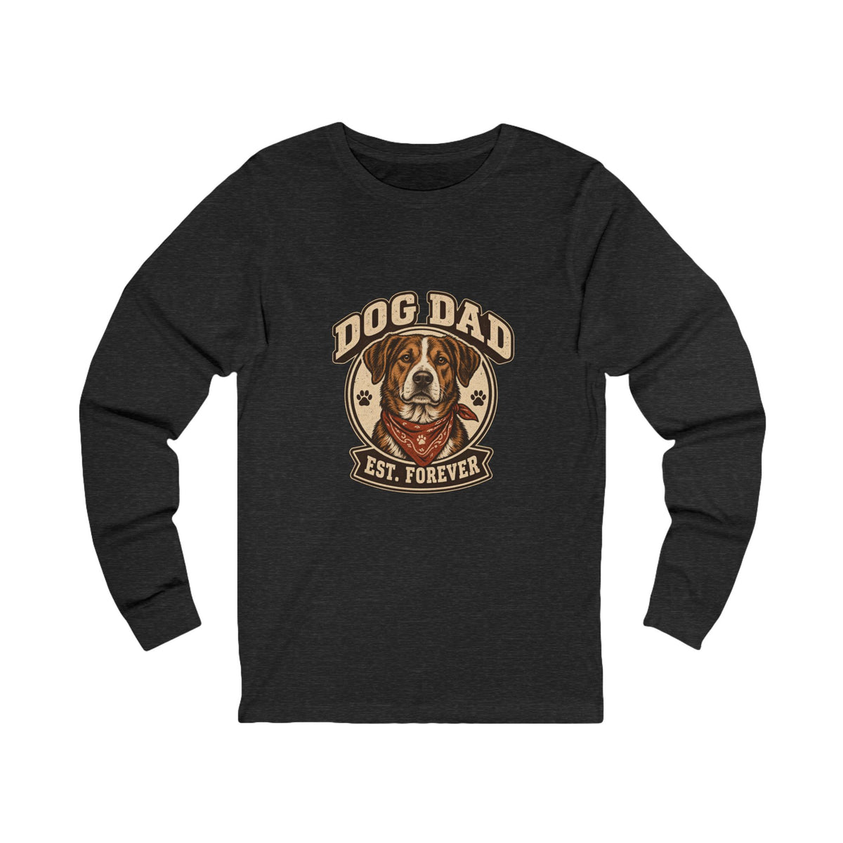 Dog Dad Long Sleeve Tee