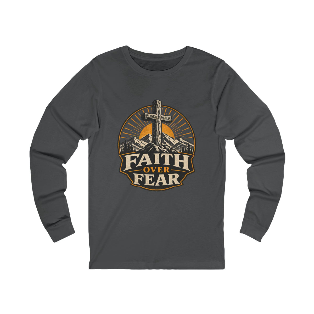 Faith Over Fear Long Sleeve Tee