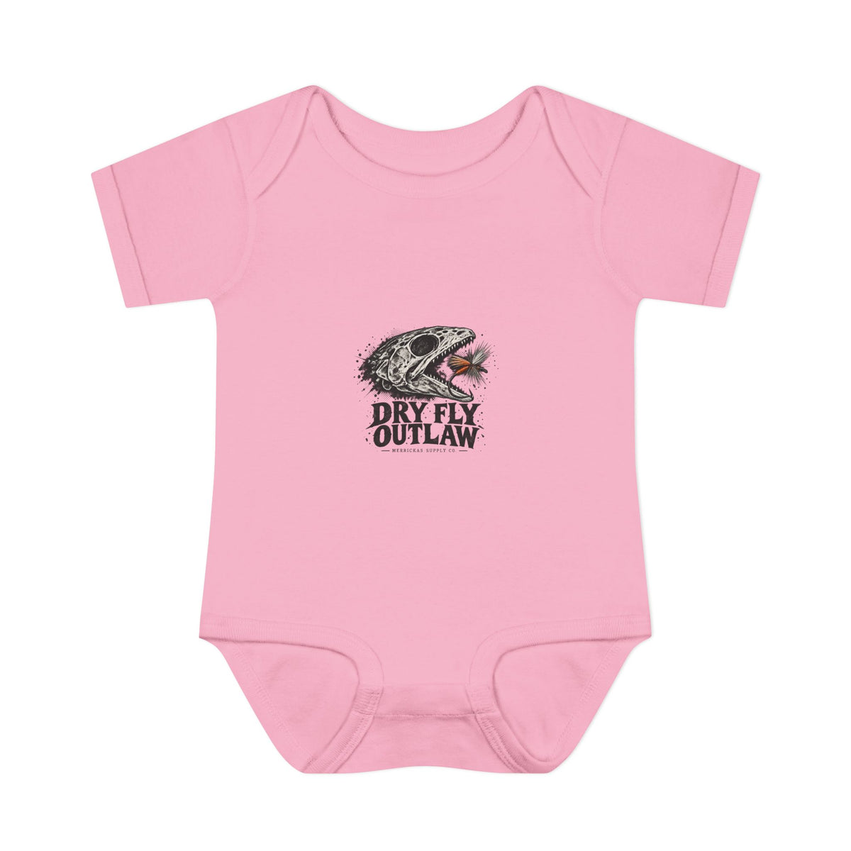 Dry Fly Outlaw Baby Onesie