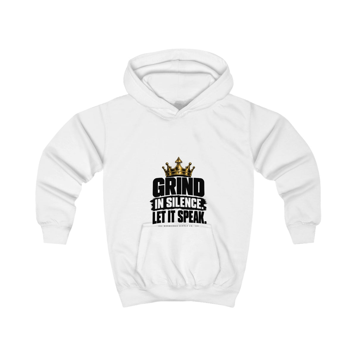 Grind In Silence Kids' Hoodie