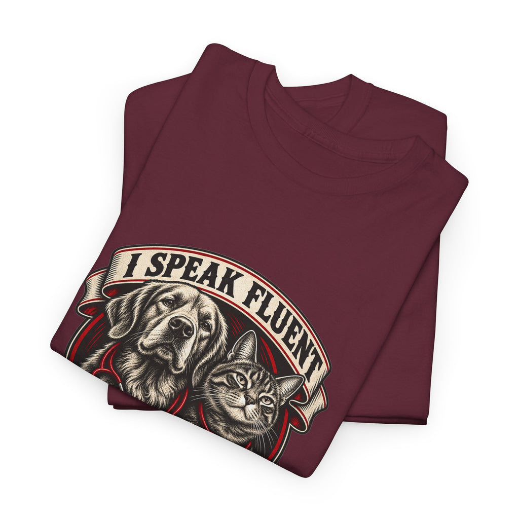 I Speak Fluent Bark And Meow Classic Tee
