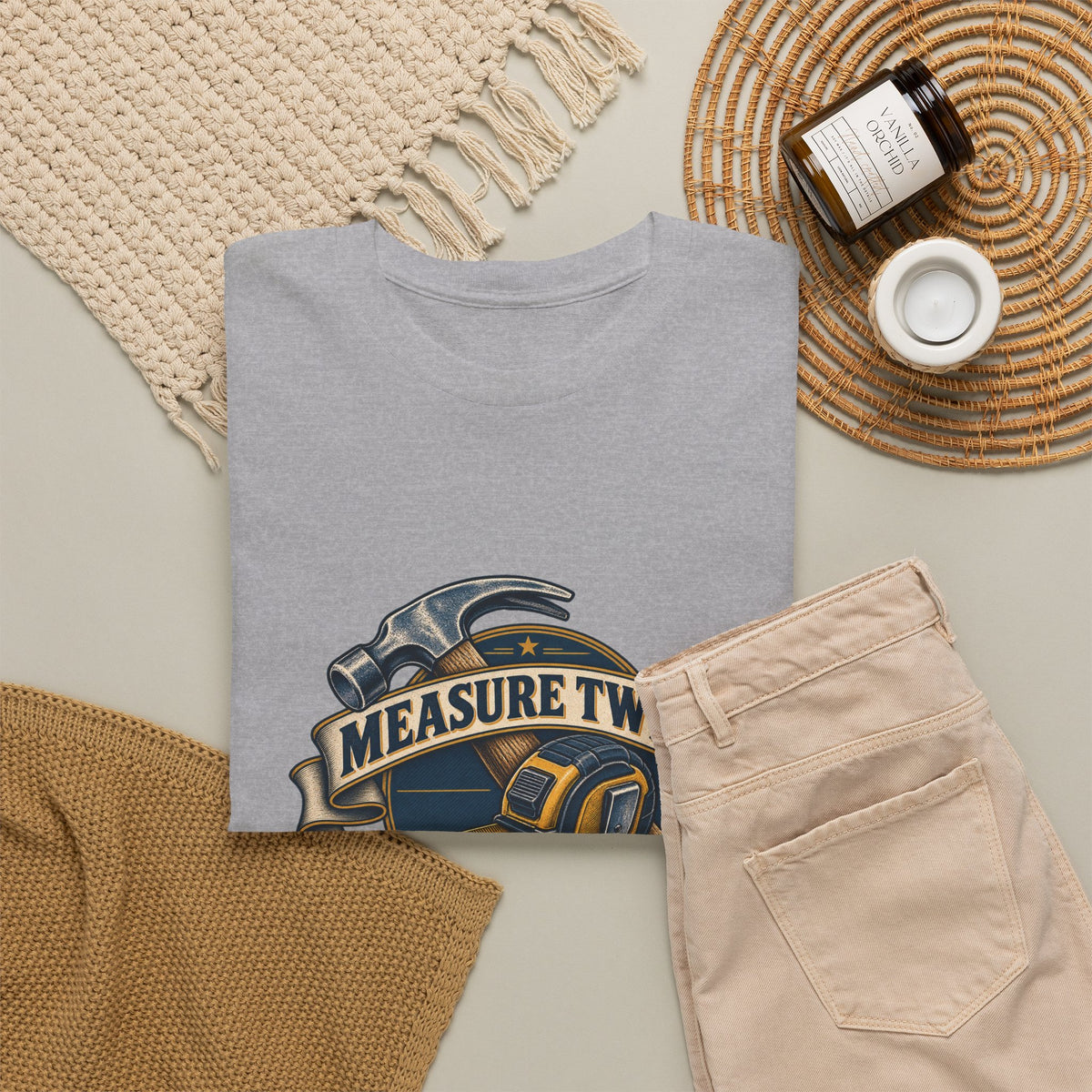 Measure Twice Cuss Once Classic Tee