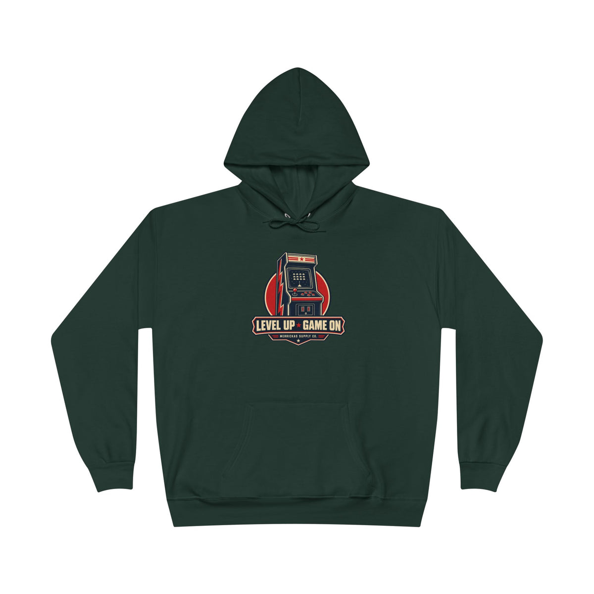 Level Up Game On Heavyweight Hoodie