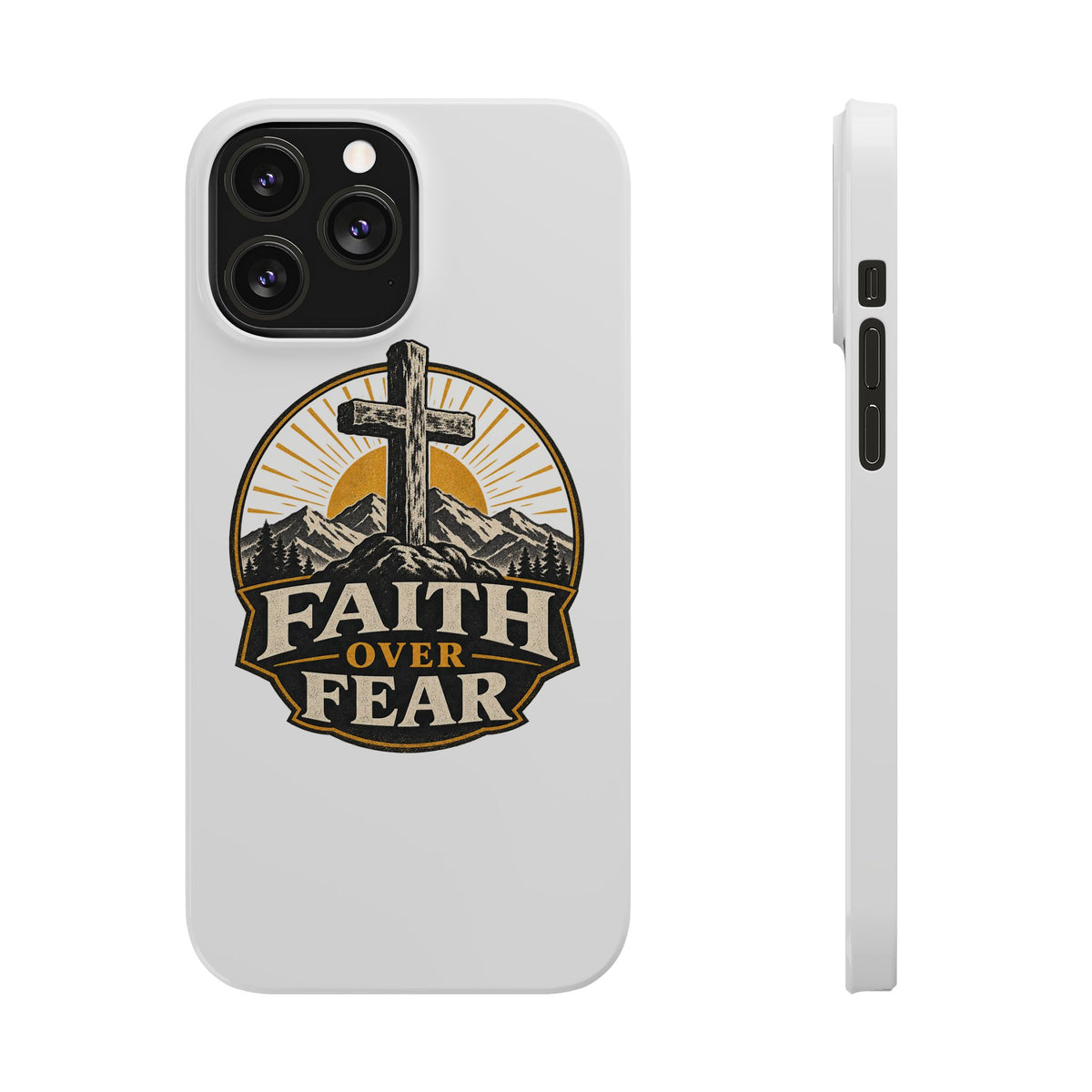 Faith Over Fear Phone Case