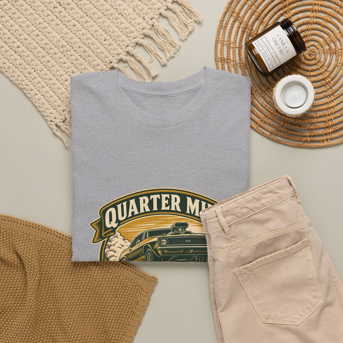 Quarter Mile At A Time Classic Tee