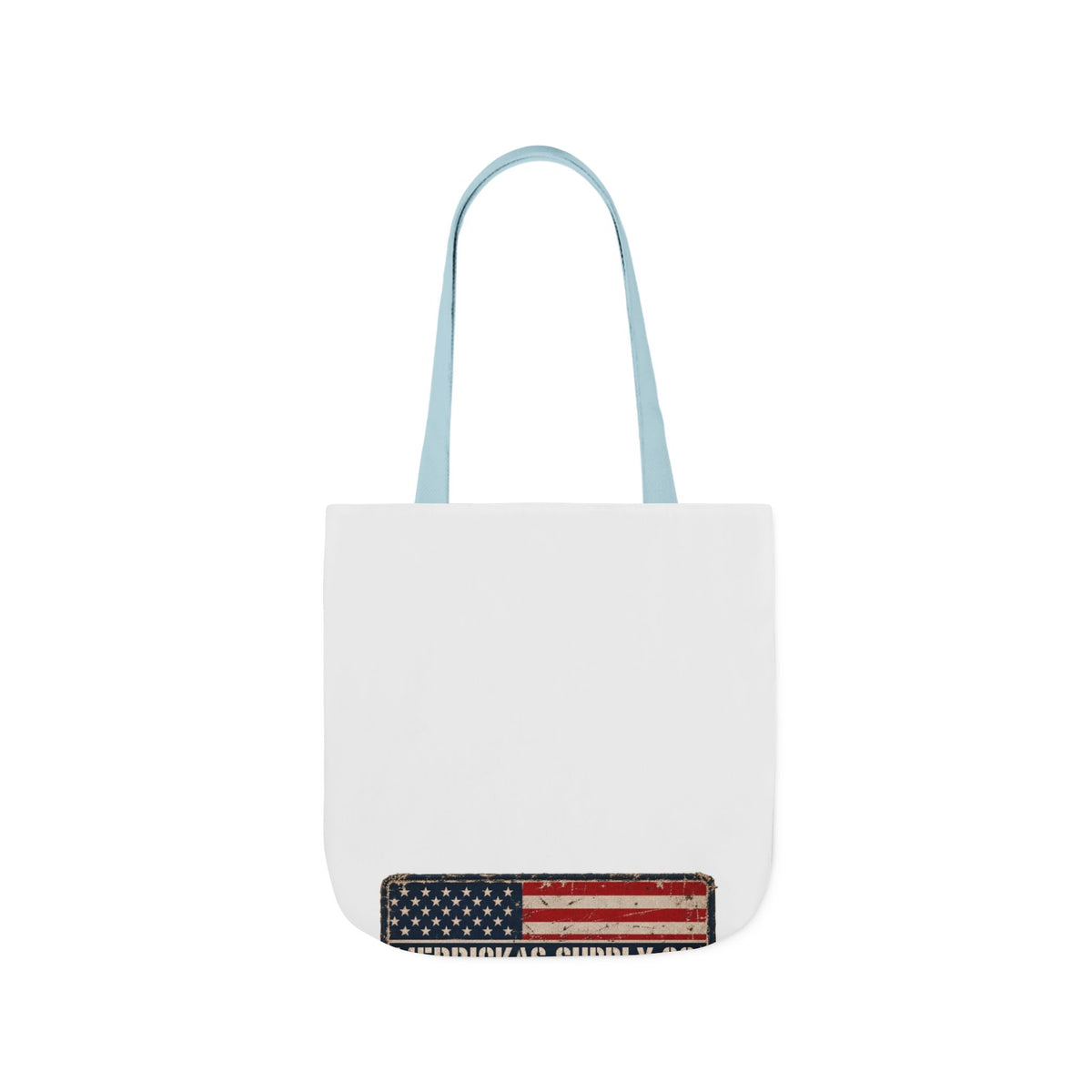 Merrickas American Flag Patch Canvas Wall Art