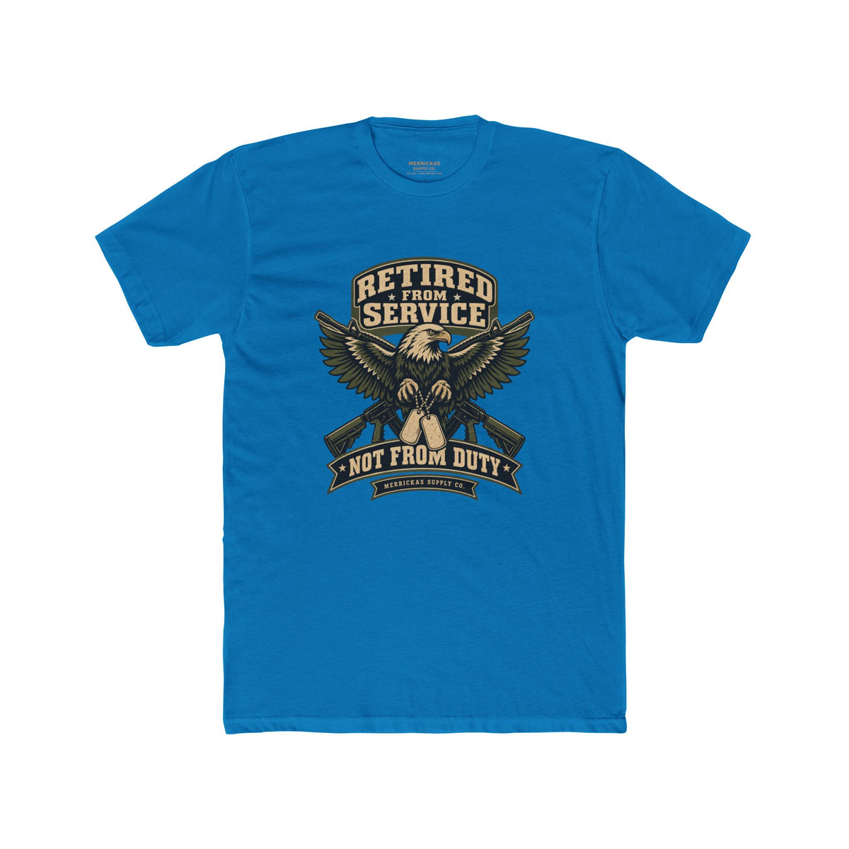 Retired From Service Not From Duty T-Shirt