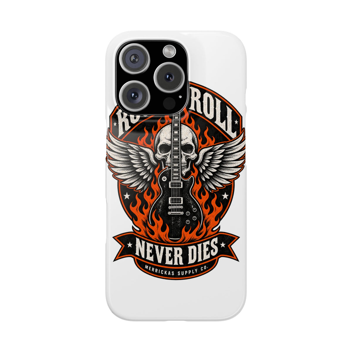 Rock N Roll Never Dies Phone Case