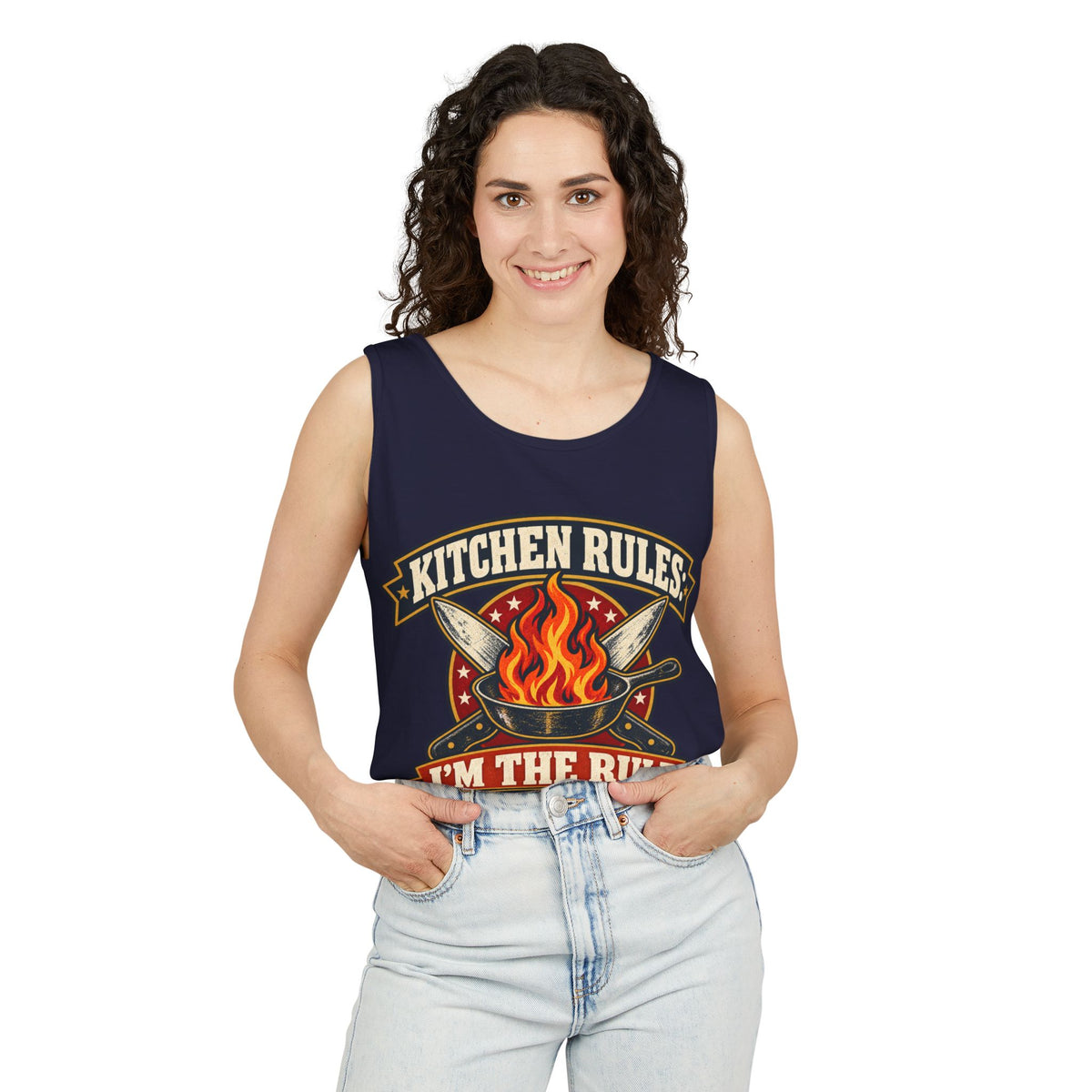 Kitchen Rules: I'm The Rule Garment-Dyed Tank