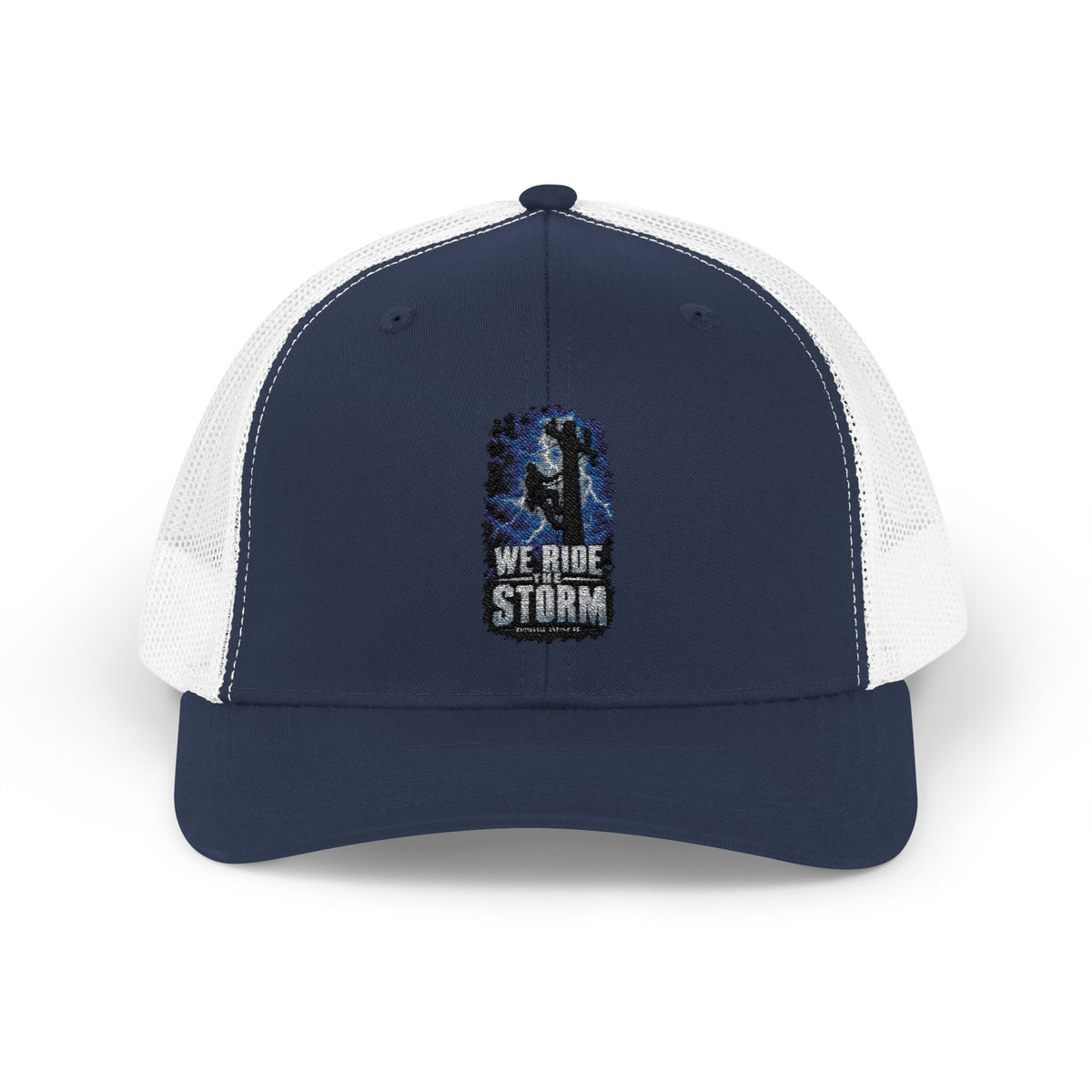 We Ride The Storm Snapback Trucker Cap