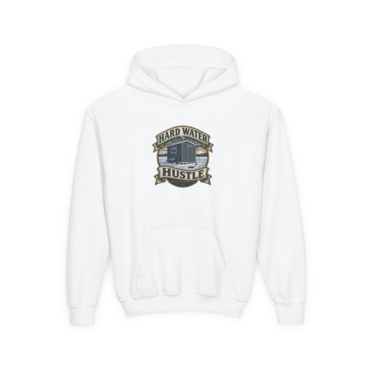 Hard Water Hustle Youth Hoodie