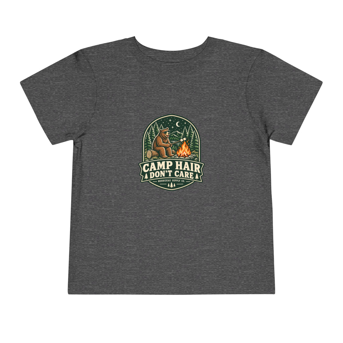 Camp Hair Don't Care Toddler Tee