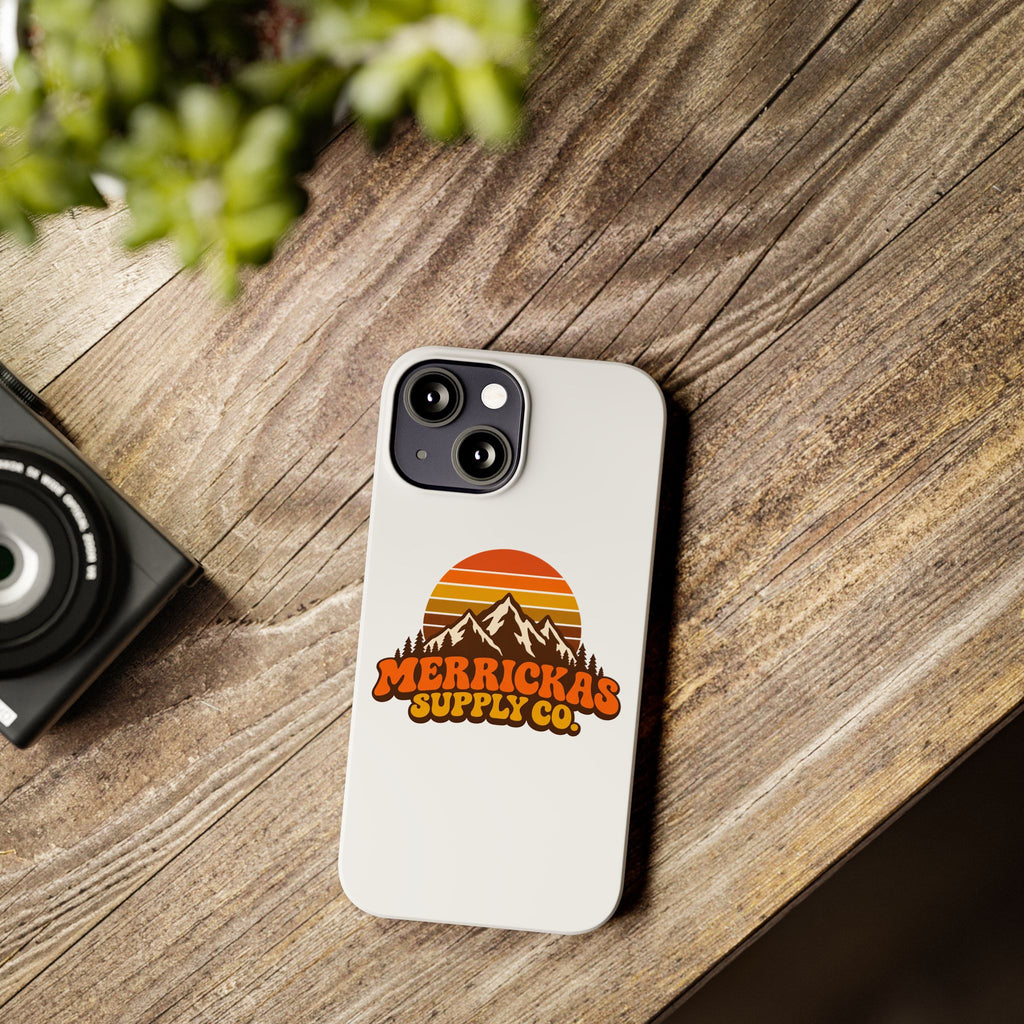 Merrickas Retro Sunset Mountain Phone Case