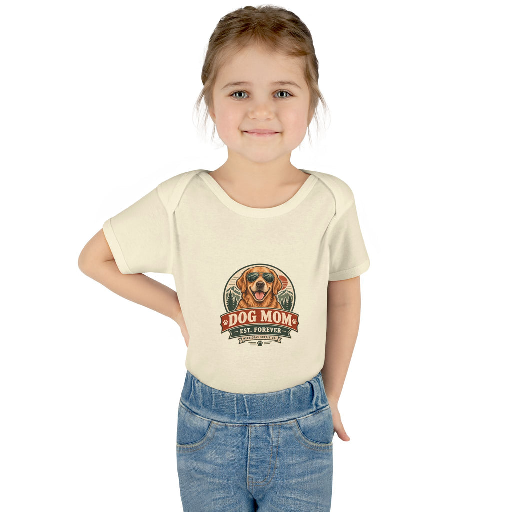 Dog Mom Est. Forever Baby Onesie