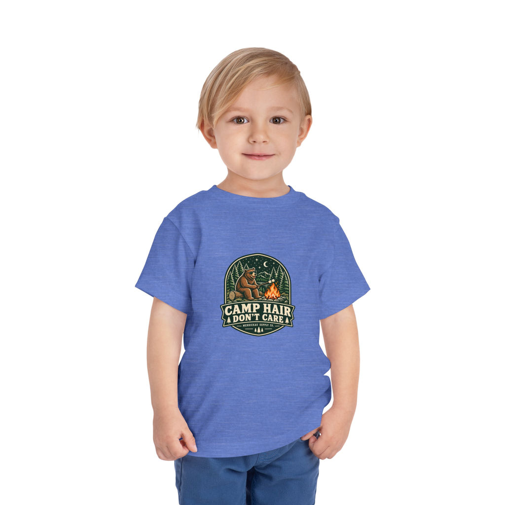 Camp Hair Don't Care Toddler Tee