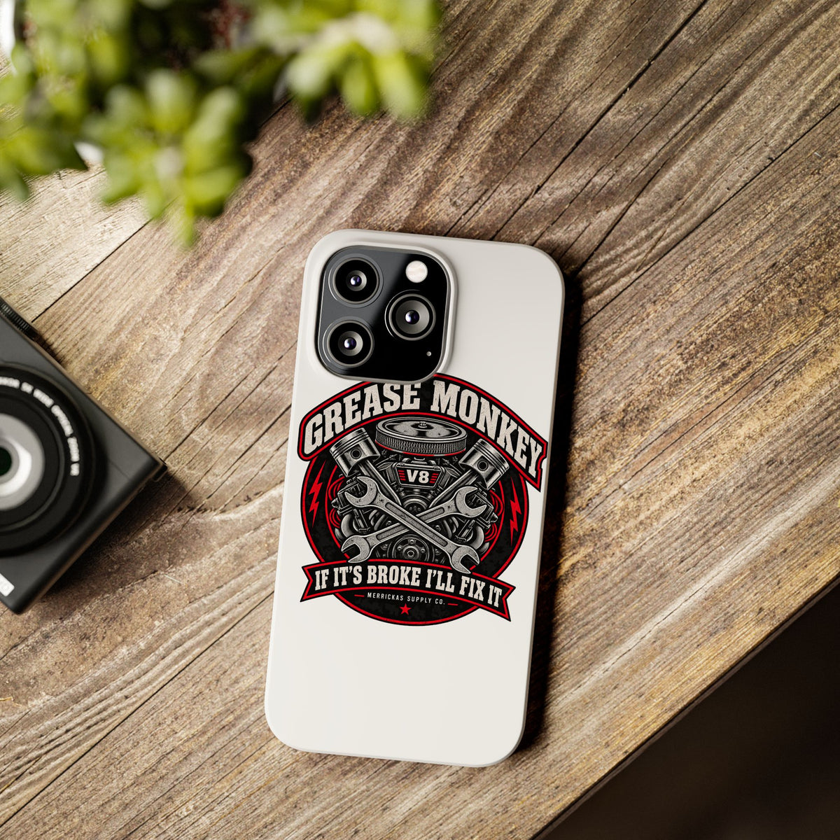 Grease Monkey Phone Case