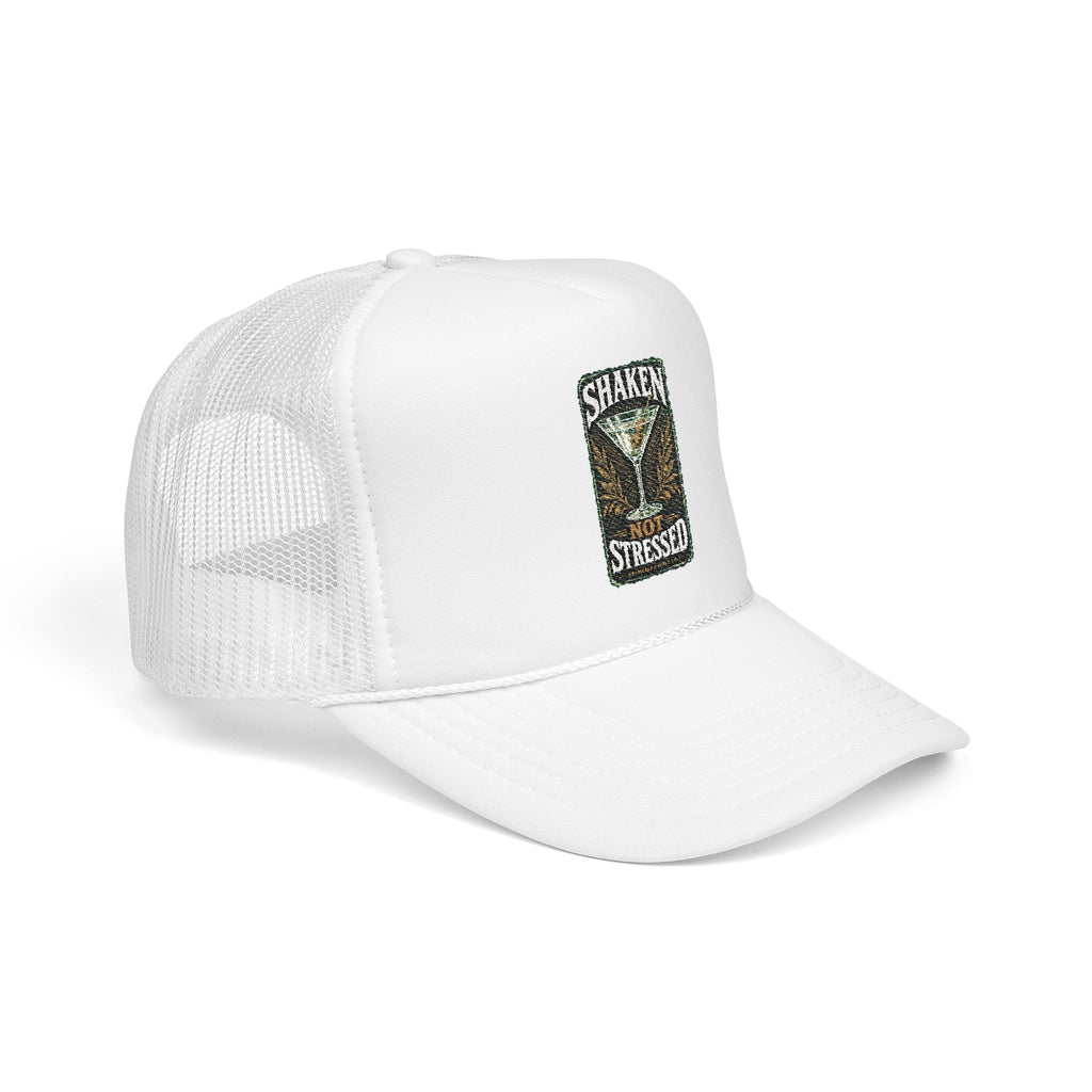 Shaken Not Stressed Foam Trucker Hat