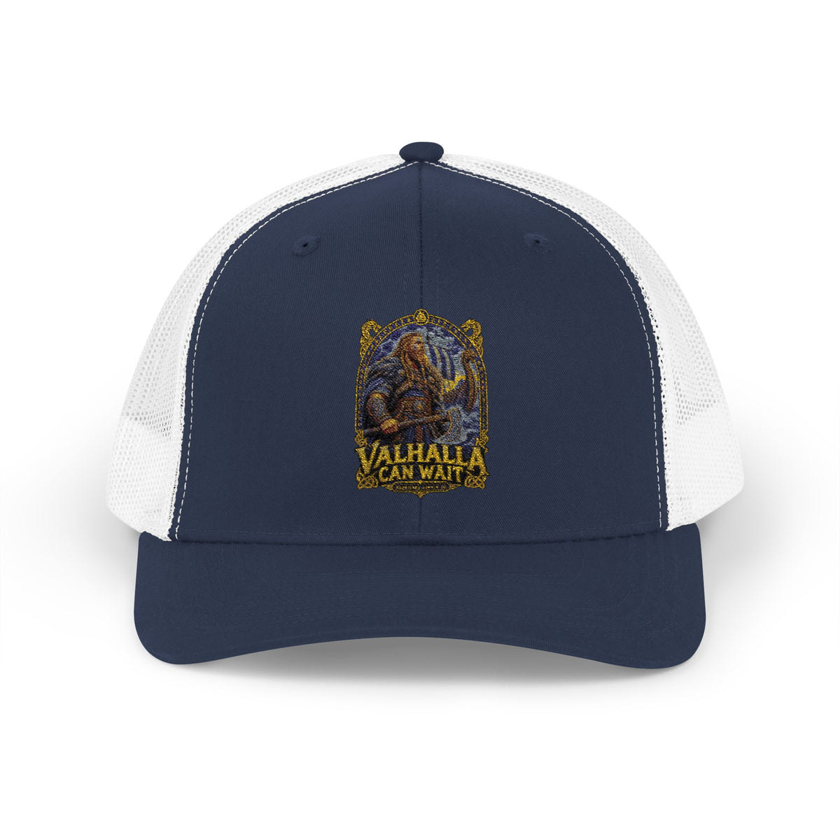 Valhalla Can Wait Snapback Trucker Cap