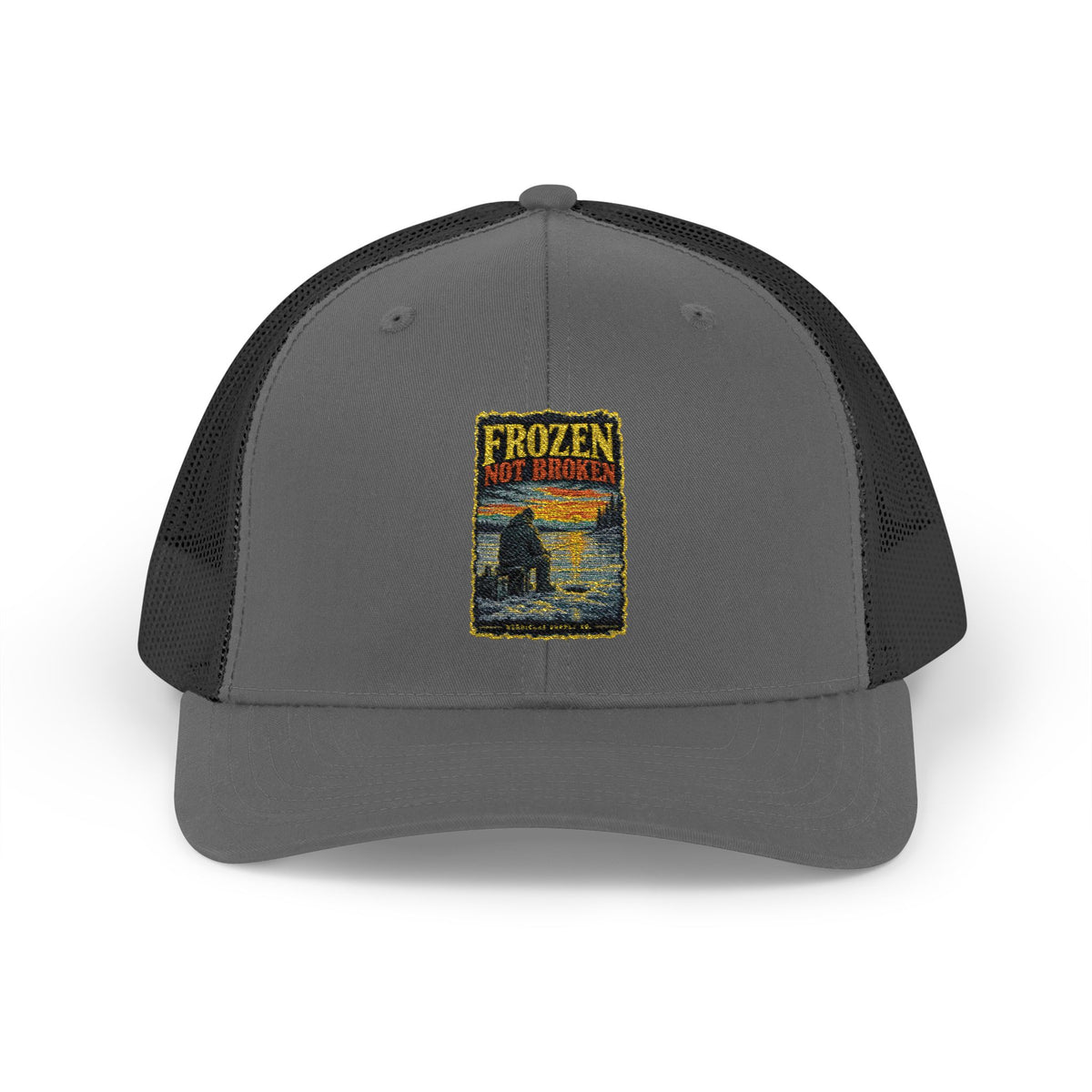 Frozen Not Broken Snapback Trucker Cap