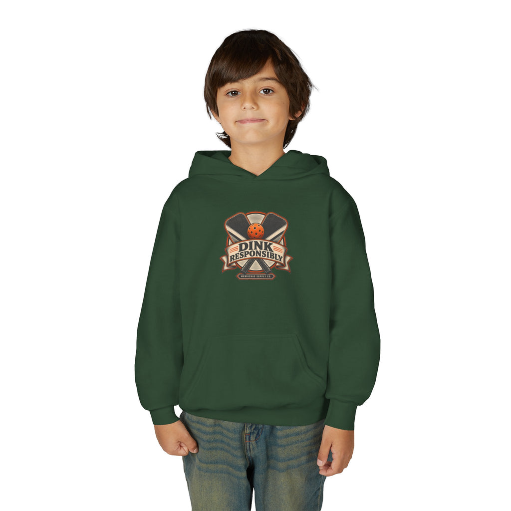 Dink Responsibly Youth Hoodie
