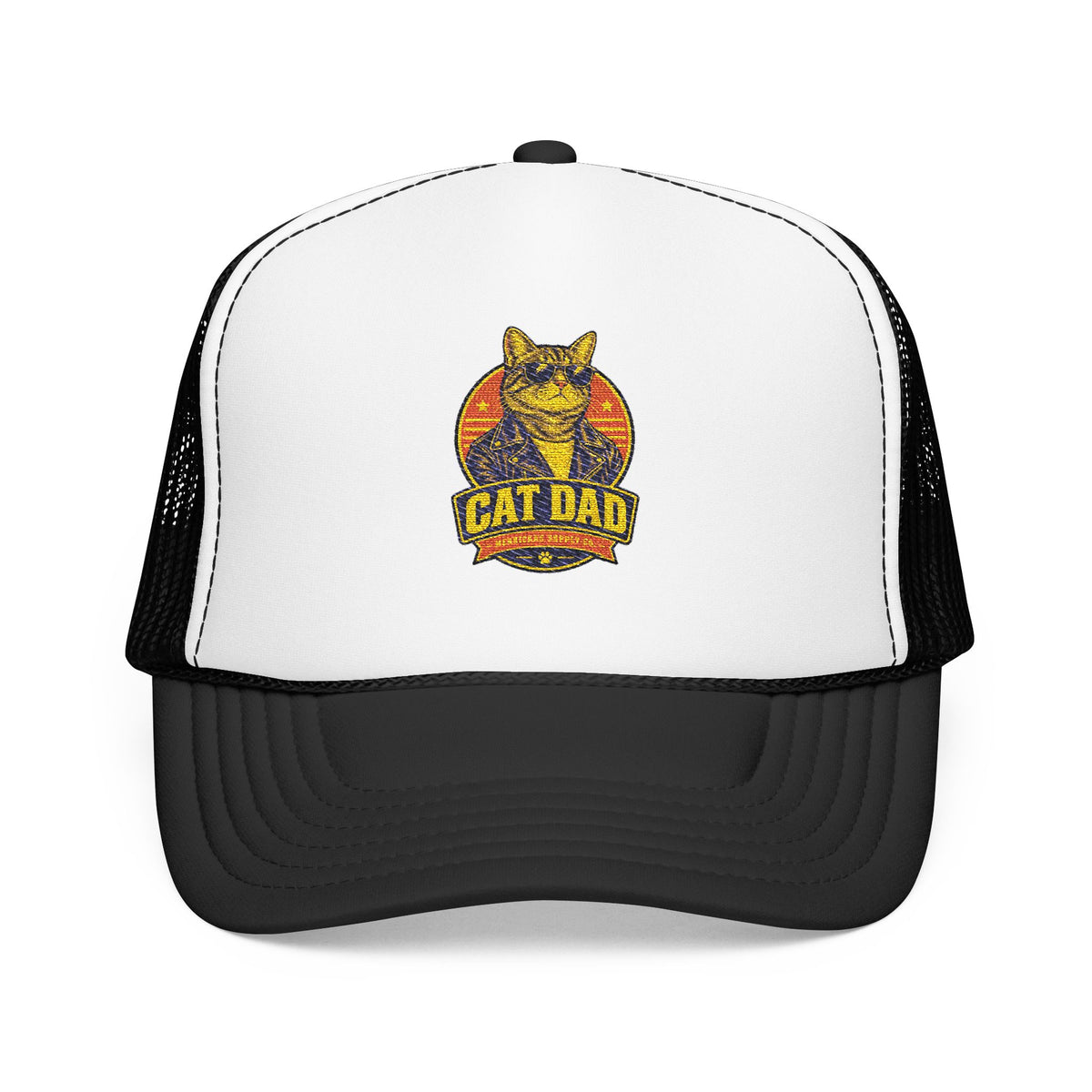 Cat Dad Foam Trucker Hat