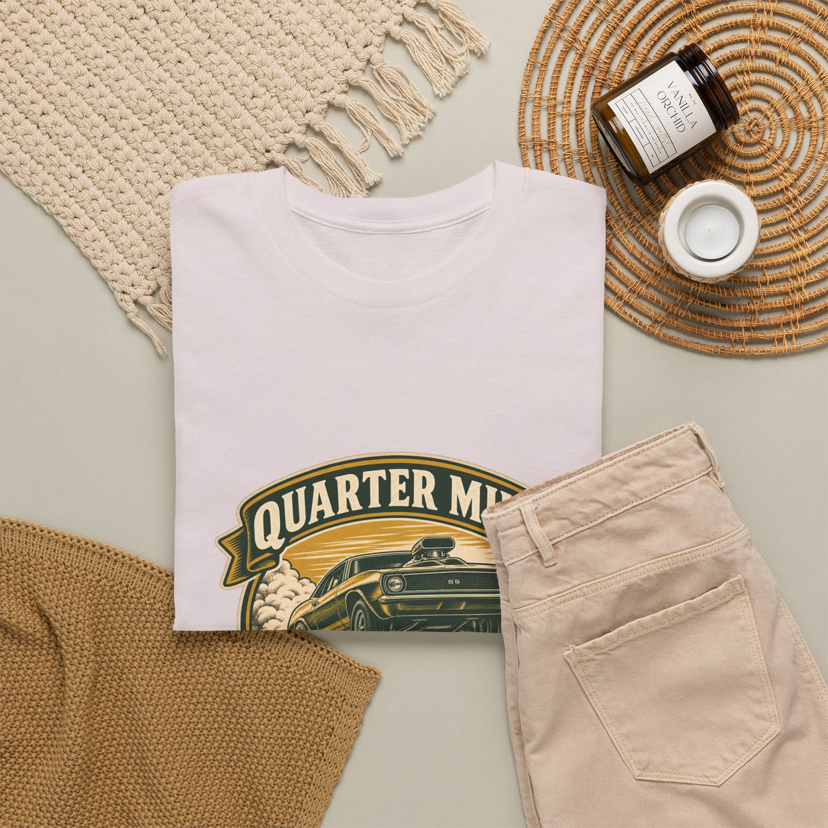 Quarter Mile At A Time Classic Tee
