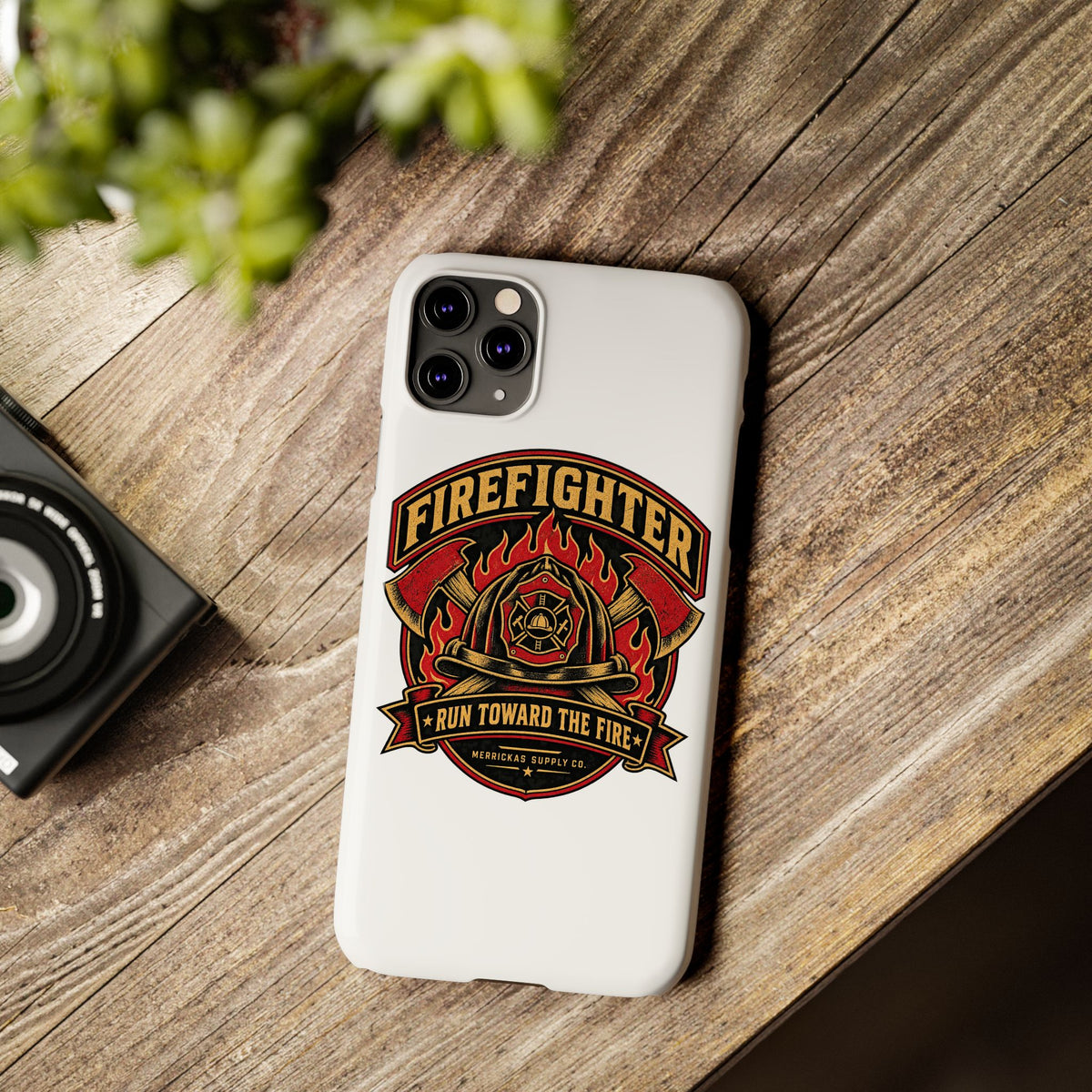 Run Toward The Fire Phone Case