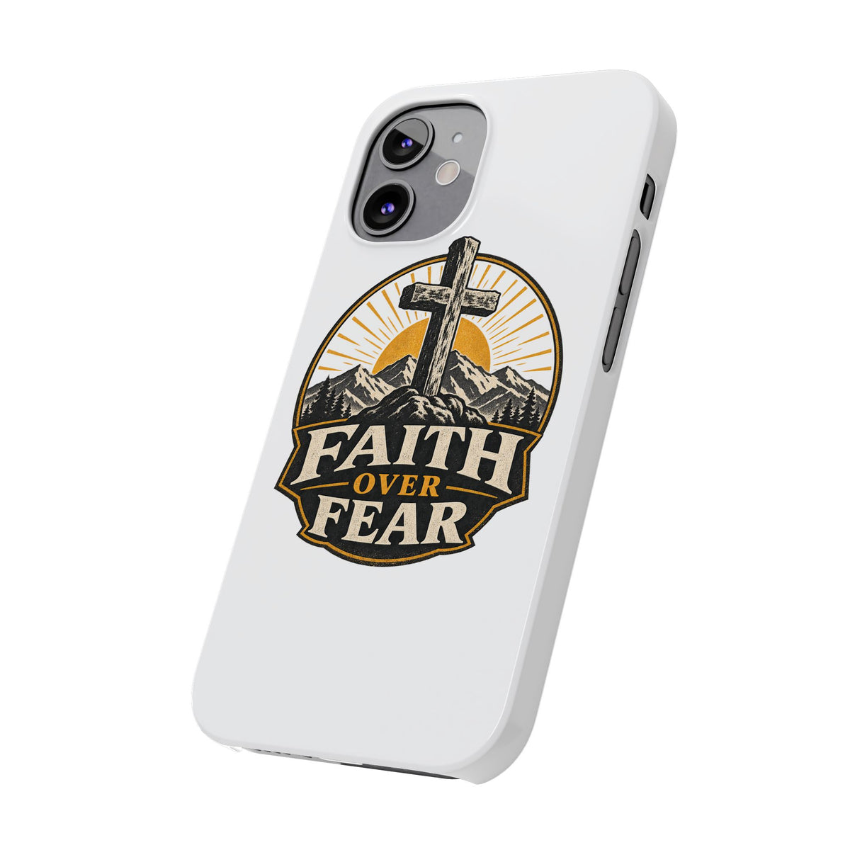 Faith Over Fear Phone Case