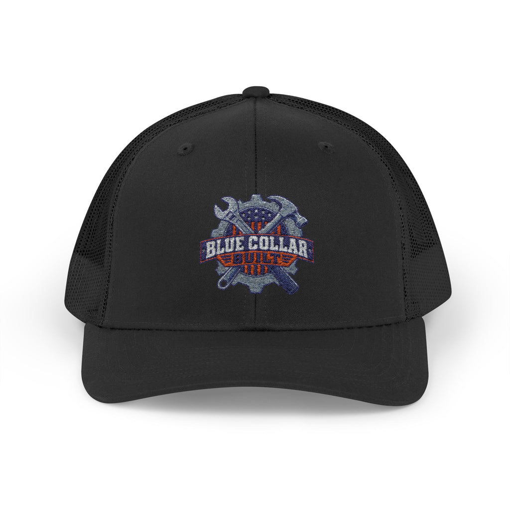 Blue Collar Built Snapback Trucker Hat