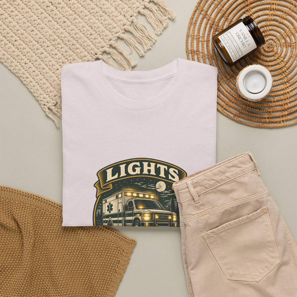 Lights Sirens Coffee Classic Tee