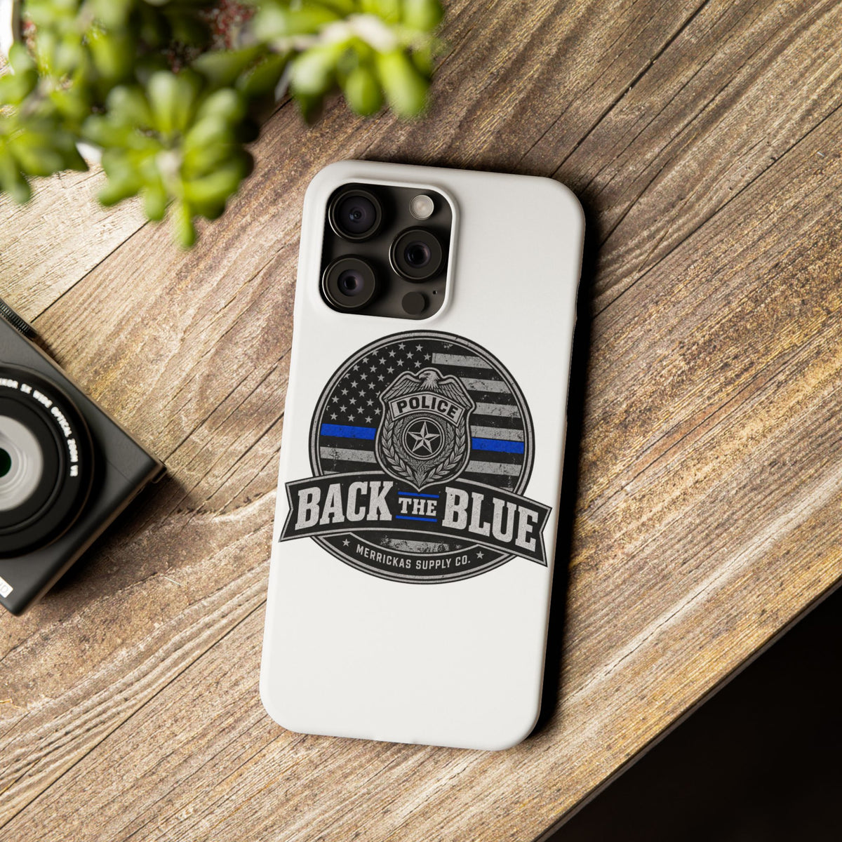 Back The Blue Phone Case