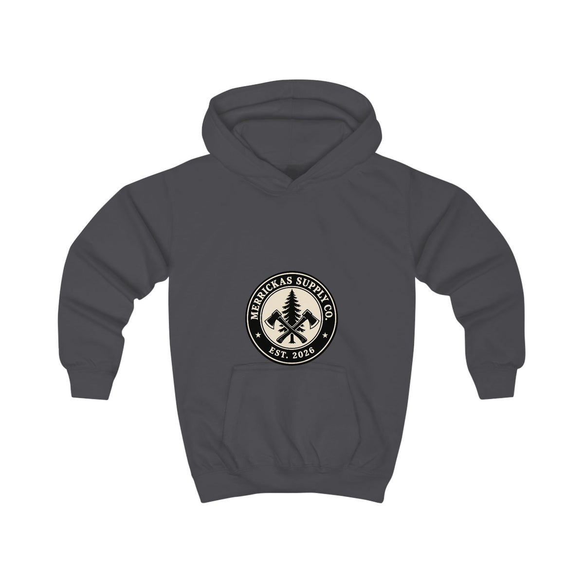 Merrickas Heritage Axe Badge Kids' Hoodie