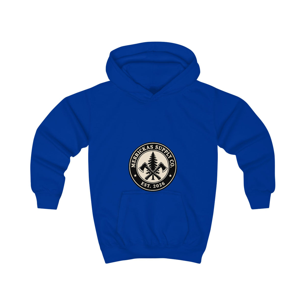 Merrickas Heritage Axe Badge Kids' Hoodie