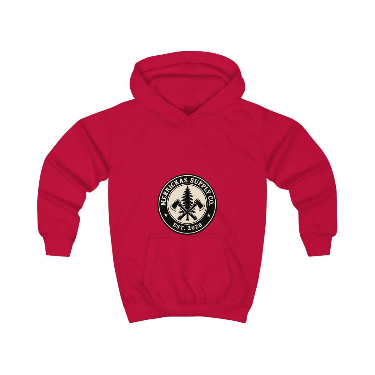 Merrickas Heritage Axe Badge Kids' Hoodie