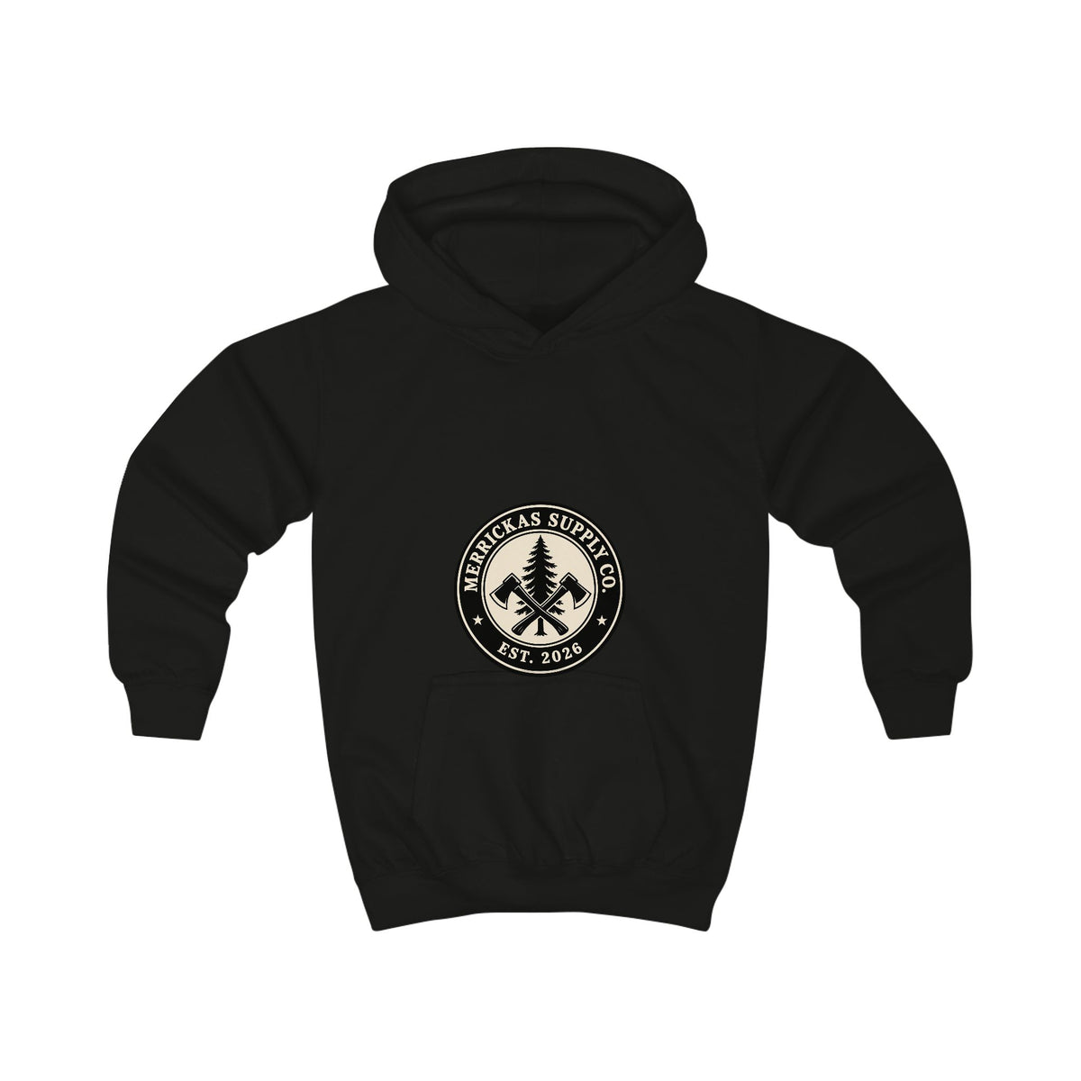 Merrickas Heritage Axe Badge Kids' Hoodie