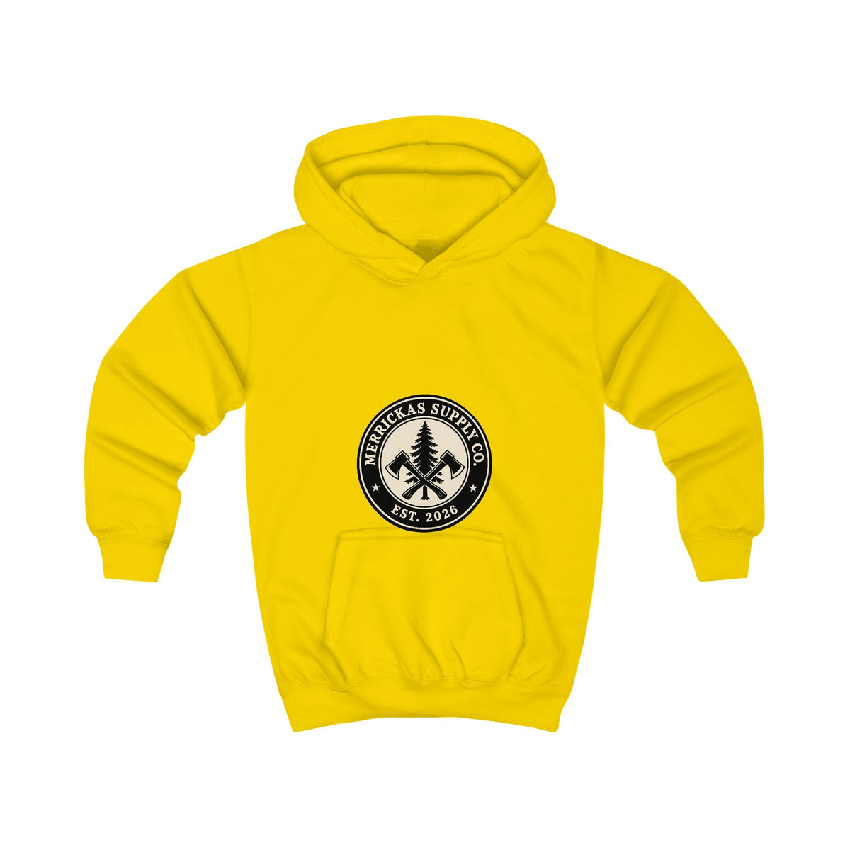Merrickas Heritage Axe Badge Kids' Hoodie
