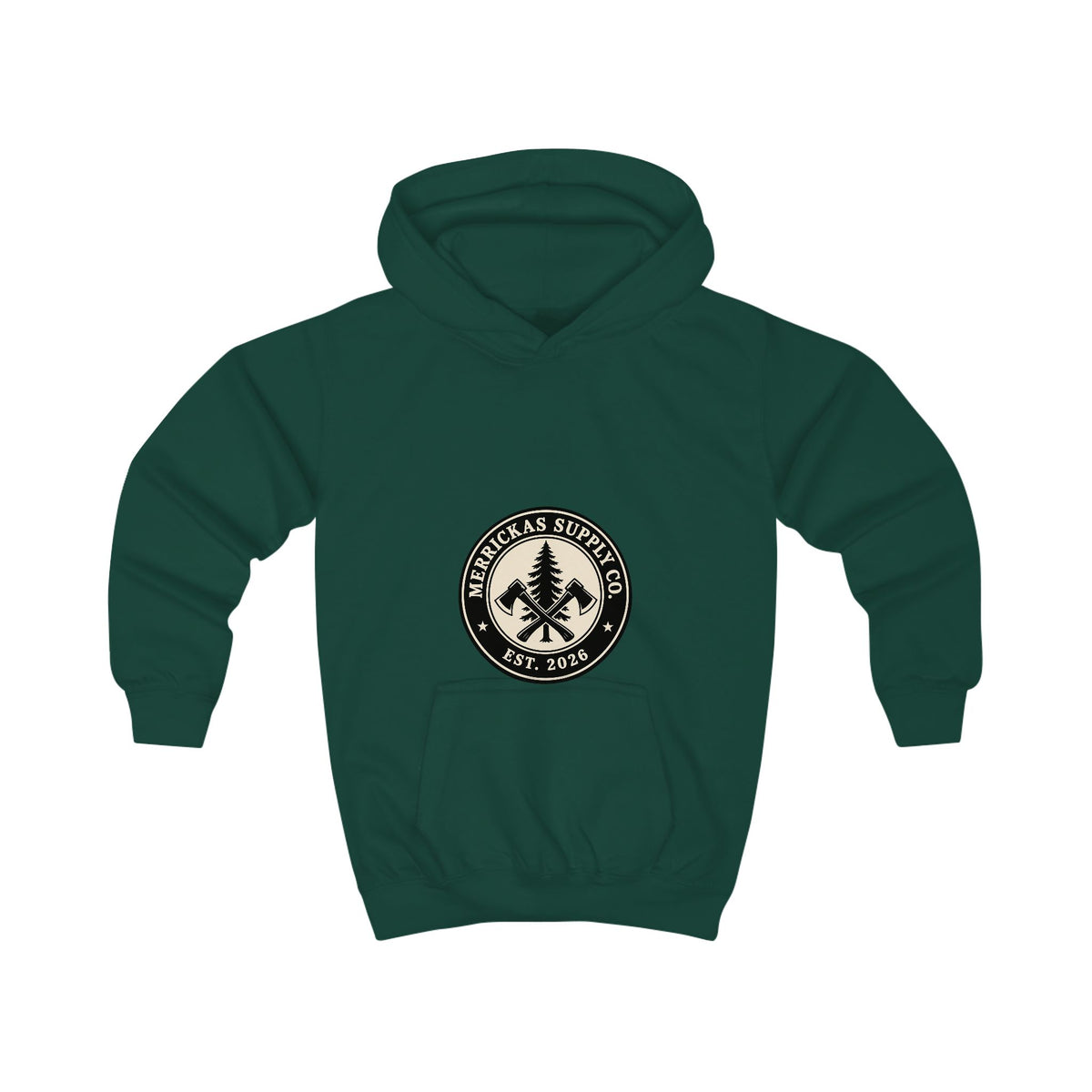 Merrickas Heritage Axe Badge Kids' Hoodie