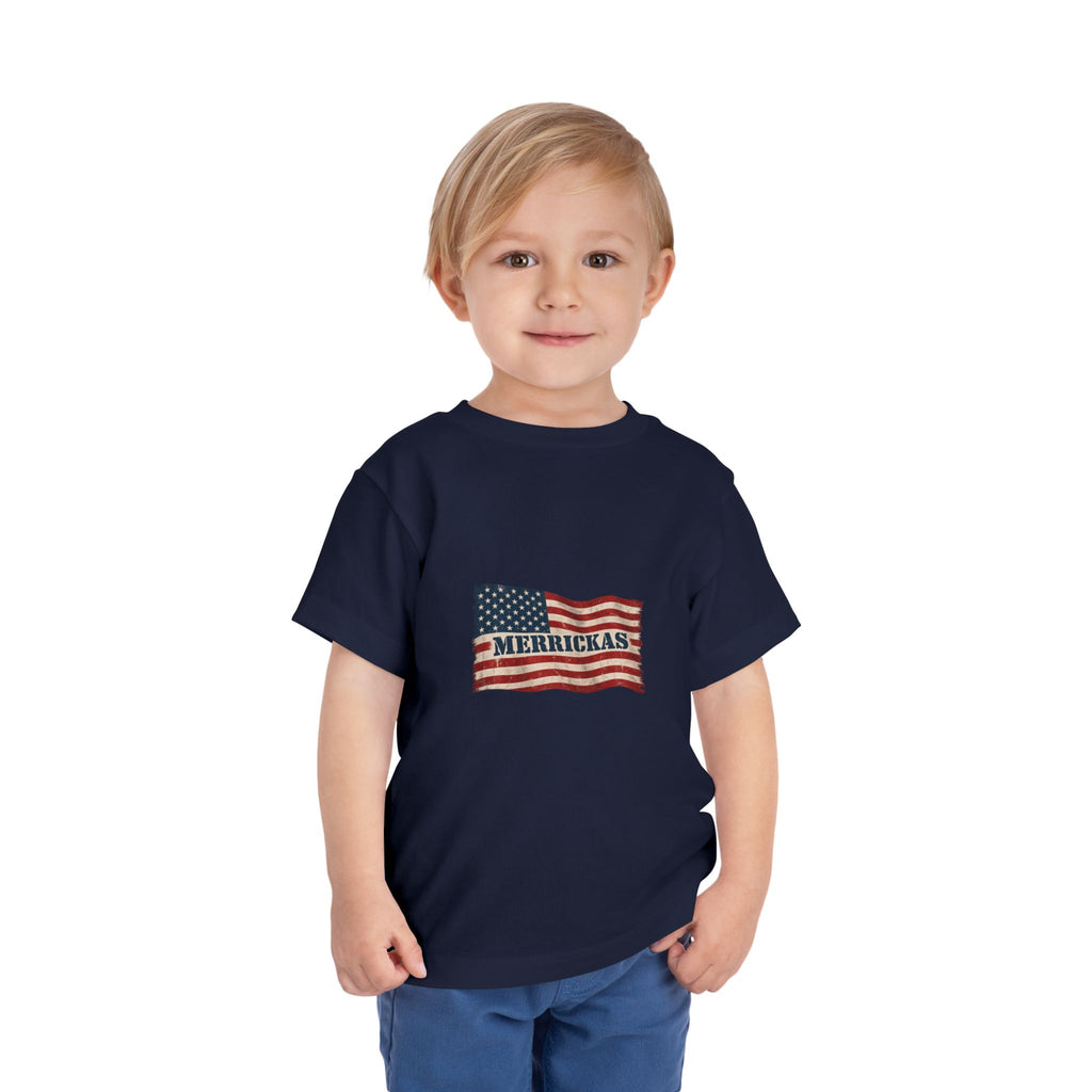 Merrickas Flag Toddler Tee