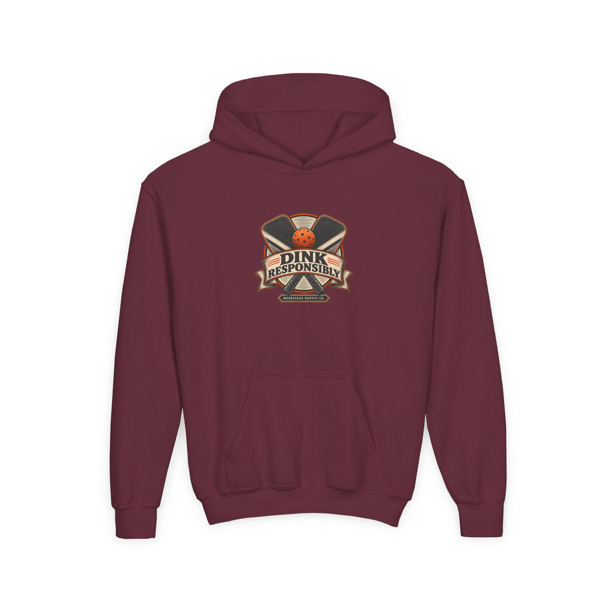 Dink Responsibly Youth Hoodie