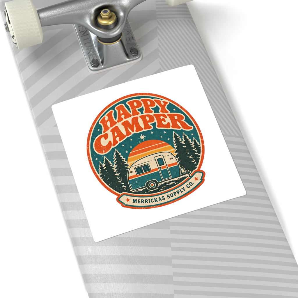Happy Camper Sticker