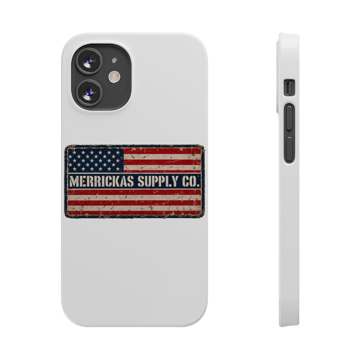 Merrickas American Flag Patch Phone Case
