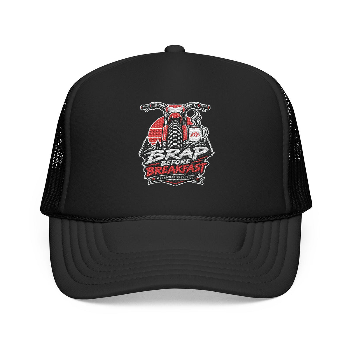 Brap Before Breakfast Foam Trucker Hat