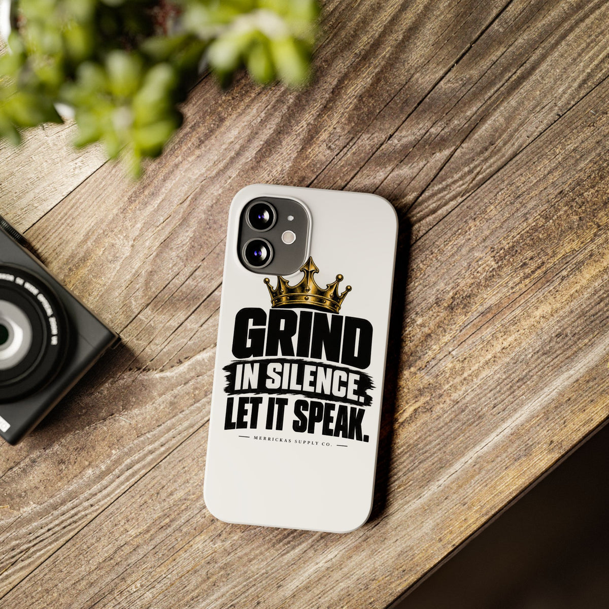 Grind In Silence Phone Case