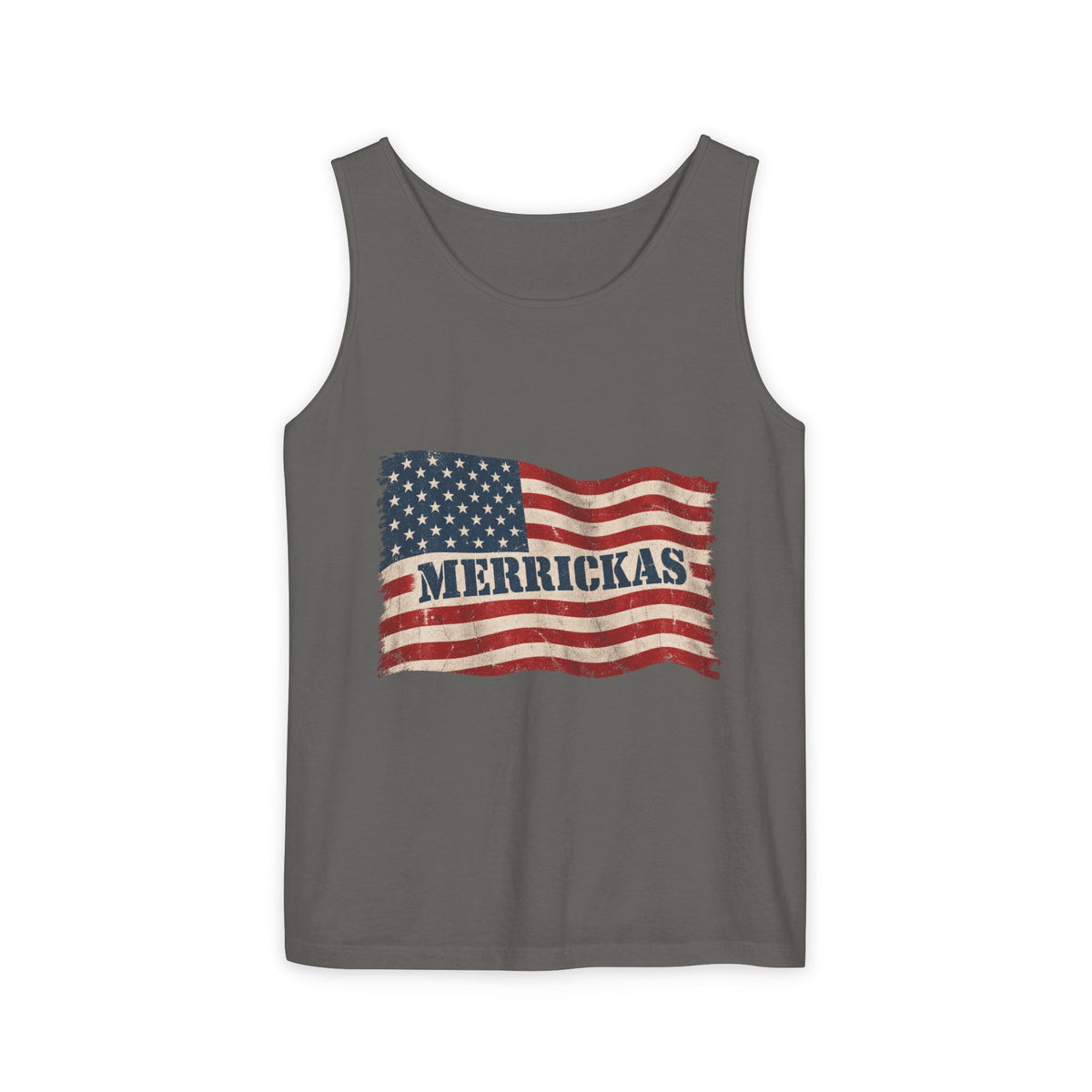 Merrickas Flag Garment-Dyed Tank