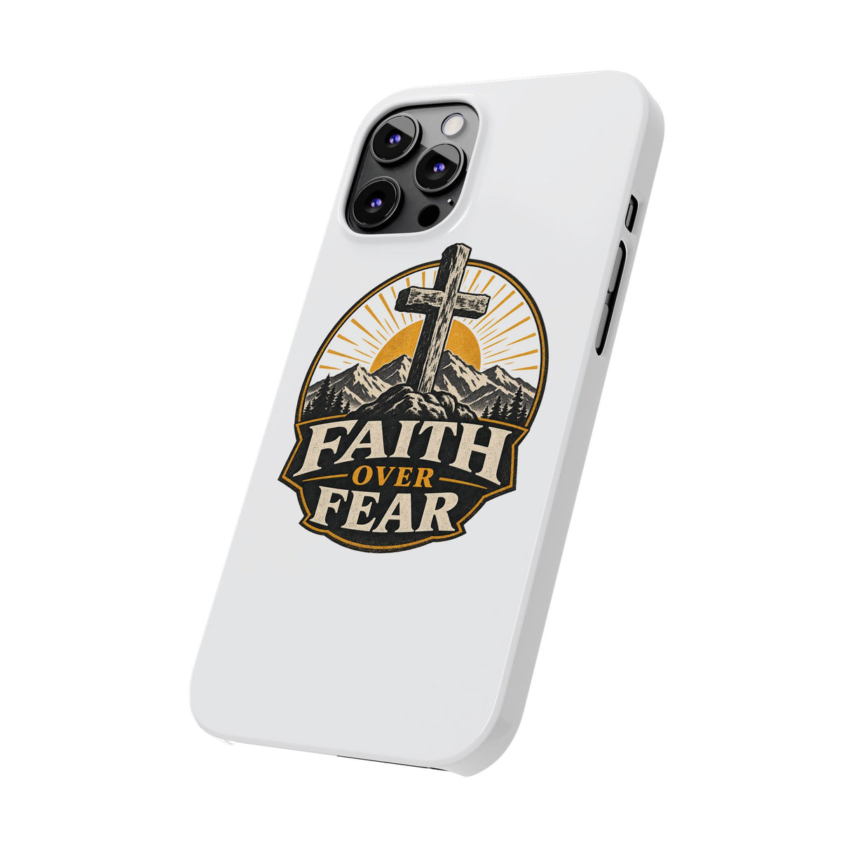 Faith Over Fear Phone Case
