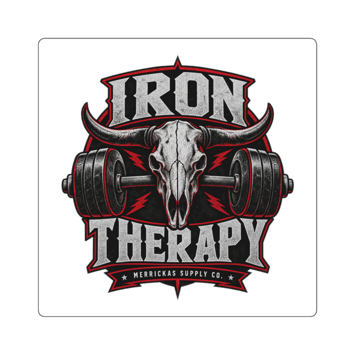 Iron Therapy Sticker